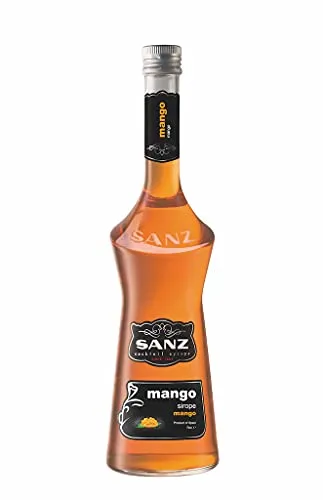 Sanz Mango Sirup mit 22% Mangosaft, alkoholfrei, 0,7 L