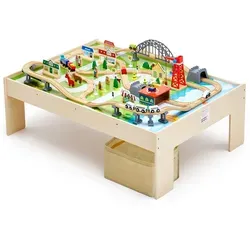 VEVOR Holz Aktivitätstisch 3-in-1