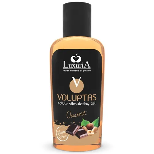 Luxuria voluptas edible stimulating gel warming effect choconut