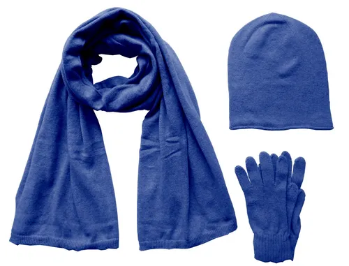 Kaschmir Beanie Mütze Slouch / XXL Schal / Handschuhe aus / Cashmere / Wolle