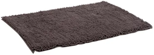 Kerbl Pet Superbed Schmutzfangmatte 100 x 65 cm, grau - Hundematten aus saugstarkem Mikrofasermaterial, ideal zur Feuchtigkeits- und Schmutzaufnahme, schützt vor Bodenkälte und schnell trocknend, auch perfekt für das Auto.