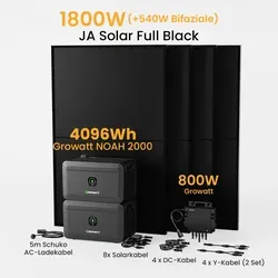 Growatt NOAH 2000 All-in-One Speicher für Balkonkraftwerke von Growatt