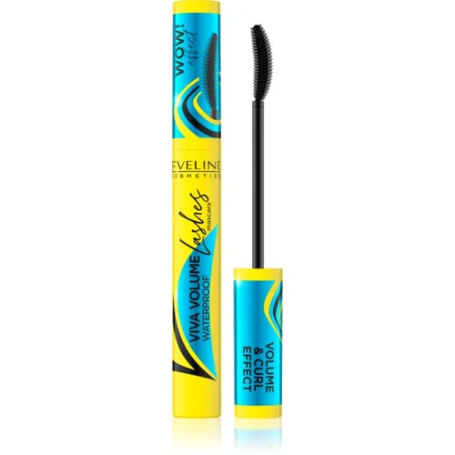 Eveline Cosmetics Viva Lashes Volume wasserfester Mascara für dichtere und voluminösere Wimpern 10 ml
