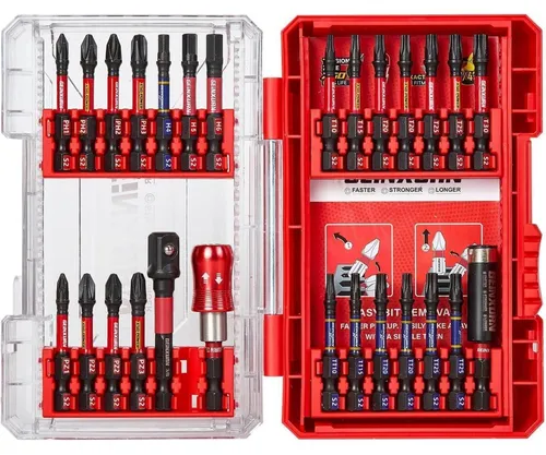 Bitsatz S2 Stahl magnetisch Torx Phillips Schlitz 27 tlg.