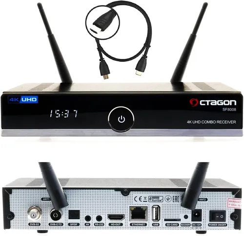 Produktbild OCTAGON SF8008 4K UHD Combo-Receiver