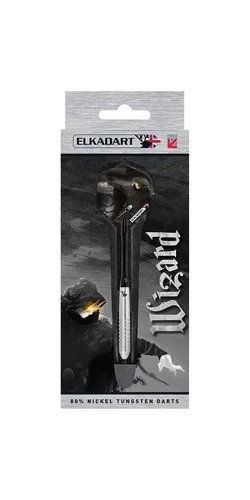 Elkadart Dartpfeil ELKADART Wizard, Steel Dart, 22 Gramm, 80% Tungsten, Komplettsatz