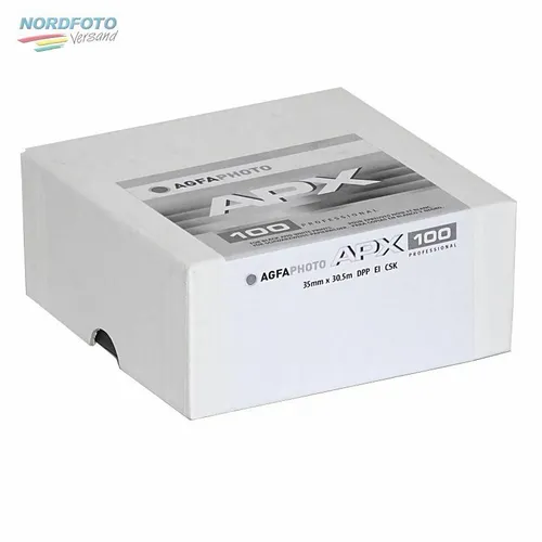AGFA APX 100 Schwarzweißfilm, 35mm x 30,5m