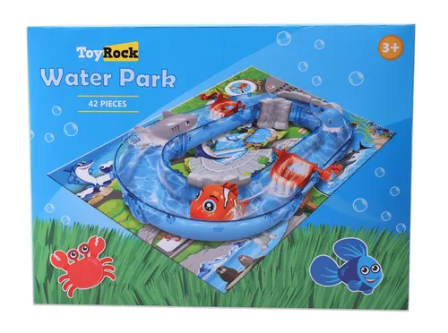 Toyrock Summer Wasserpark Spielset 42 Teile mit Wassertieren
