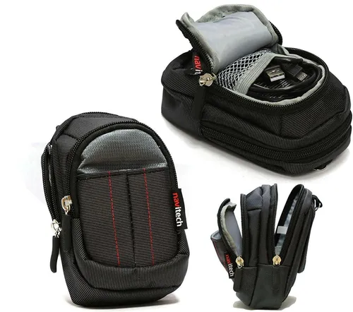 Navitech Black Compact Camera Case For Fujifilm X half Compact Digital Camera