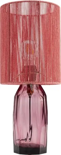 Produktbild Kare Design Tischlampe Vecchio Pink – Moderne 42cm Tischleuchte