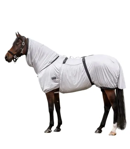 Waldhausen Ekzemerdecke 165 cm Silbergrau - Reit- & Pferdebedarf, hochwertige Ekzemerdecke aus 100% Polyester für optimalen Schutz und Komfort Ihres Pferdes.