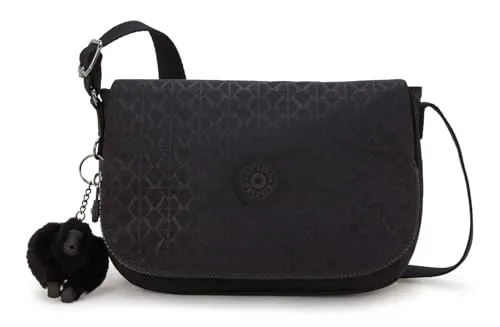 KIPLING Umhängetasche Basic Plus - Polyamid schwarz - Handtaschen aus strapazierfähigem Polyamid, ideal für den Alltag mit praktischem Reißverschluss und Magnetverschluss für Sicherheit und Stil.