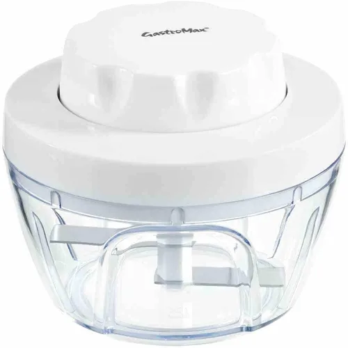 GastroMAX Zwiebel-Chopper weiß mit transparentem Behälter