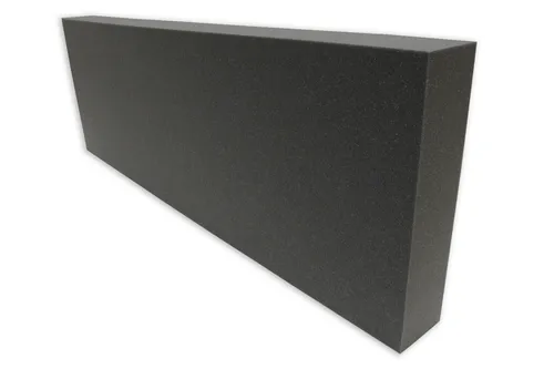 Produktbild Rückenlehne Schwarz 120x40x5 Rückenkissen für Palettenkissen Europalette Kissen
