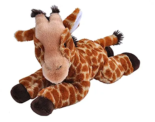 Wild Republic Ecokins Giraffe, Kuscheltier aus Stoff, Nachhaltiges Spielzeug, Baby Geschenk zur Geburt von Jungen und Mädchen, Stofftier 30 cm