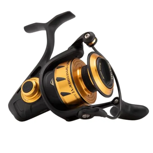 PENN Spinfisher VI Spinnrolle, Black Gold von Penn