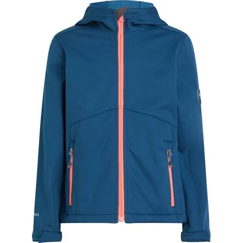 McKINLEY Kinder Jacke Bennet III G - Leichte Softshelljacke - Funktionsjacken mit VENTMAX-Technologie, wasserdicht und atmungsaktiv, ideal für aktive Mädchen bei jedem Wetter.