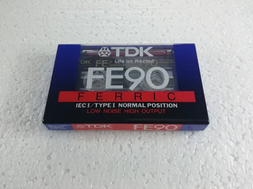 TDK FE90 MC Kassette Tape NEU und OVP