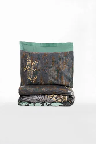 Elizabed Satin-Bettwäsche-Set in Braun - 155x220 cm - Hochwertiges Bettwäsche-Set aus Satin, sorgt für einen luxuriösen Schlafkomfort und ist pflegeleicht für eine einfache Reinigung.