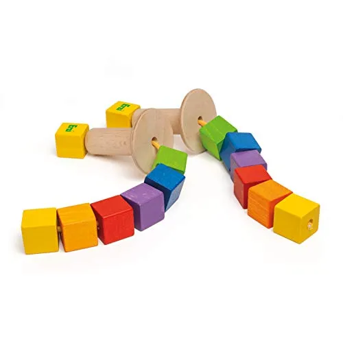 Erzi® Lernspielzeug Balanciertürme - Balancierspiel für Kinder - Lerncomputer für Kinder, fördert die motorischen Fähigkeiten und Konzentration, nicht geeignet für Kinder unter 3 Jahren.