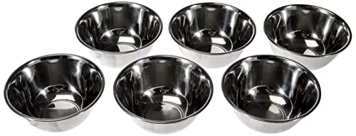 LACOR 14012 6-Schüssel, Klein-Garinox 12 cm, 0,4 L in silber von Lacor