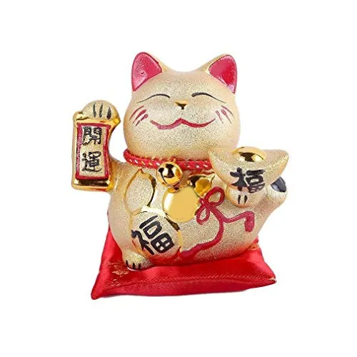 lachineuse Japanische Katze, Maneki Gold