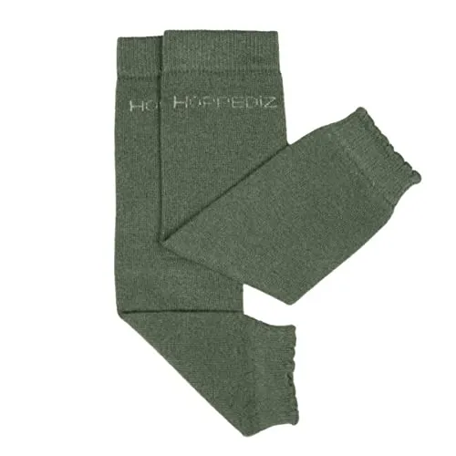 Hoppediz Babystulpen aus Kashmir/Merinowolle, Baby Leg Warmers, Einheitsgröße, forest
