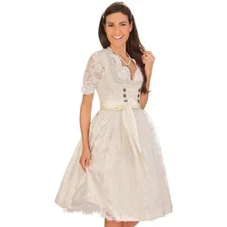 MarJo Dirndl Midi Dirndl 2tlg. - PENKA - creme 32 in weiß von MarJo