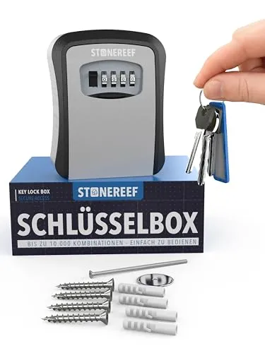 STONE REEF Schlüsseltresor außen mit Zahlencode