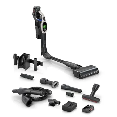 BOSCH Akku-Stielstaubsauger Unlimited 10 BTS1042GQC - Beutelloser Akku-Staubsauger mit MicroCleanTM Technology und 10 Jahren Motorgarantie. Ideal für gründliche Reinigung und flexibles Saugen ohne Kabel.