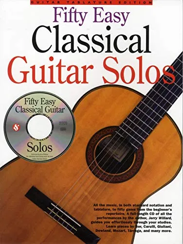 Fifty Easy Classical Guitar Solos von Hal Leonard