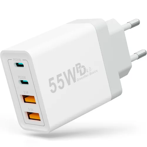 Ladegerät USB-C iPhone mehrfach Charger Handy Stecker Adapter Netzteil Multiport