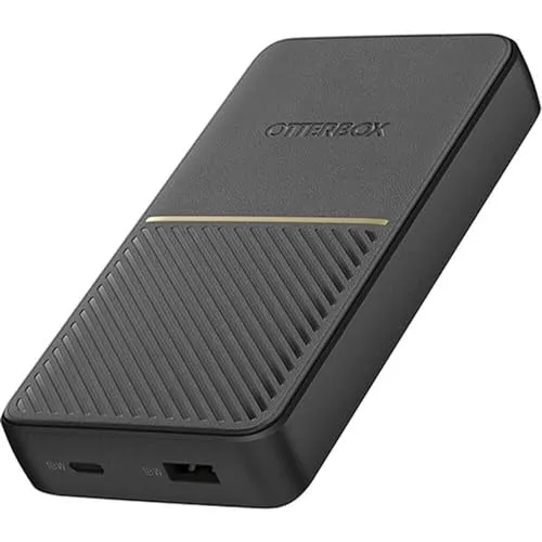 Otterbox Powerbank 78-80691, 15000mAh - Powerbank mit 15.000 mAh für schnelles Laden von 2 Geräten gleichzeitig über USB-A und USB-C. Ideal für Smartphones und Tablets, unterstützt Schnelllade-Technologien.