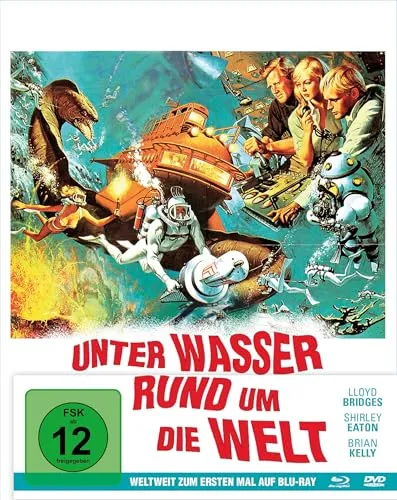 Vorbestellung: Unter Wasser rund um die Welt - Mediabook Blu-ray - Filme, erleben Sie atemberaubende Unterwasserwelten in diesem exklusiven Mediabook, das ab dem 06.11.2025 erhältlich ist!