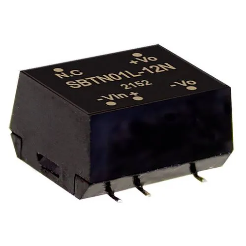 Produktbild MEAN WELL MW SBTN01L-05N DC/DC-Wandler, SMD 200mA 1W Anzahl Ausgänge: 1 x Inhalt