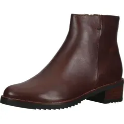 Everybody Stiefelette aus Leder - Braun - Größe 39 - Elegante und bequeme Stiefelette von Everybody mit praktischem Reißverschluss. Das hochwertige Leder und das wärmende Innenfutter aus Samt sorgen für hohen Tragekomfort im Alltag.