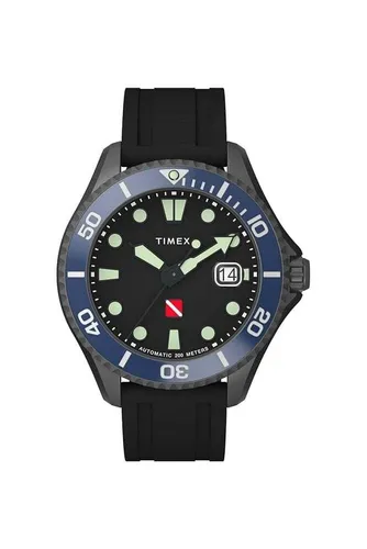 Timex Automatic Watch TW2W21100 - Armbanduhr für Herren mit Automatik-Uhrwerk, robustem Edelstahlgehäuse und 20m Wasserdichtigkeit – ideal für Sport und Alltag.