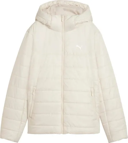 Puma Essentials Hooded Padded Jacket alpine snow (87) S von PUMA