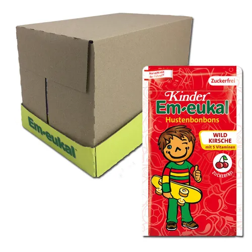  Em-eukal Kinder Wildkirsche zuckerfrei 75g, 15 Beutel 22,43€/1kg