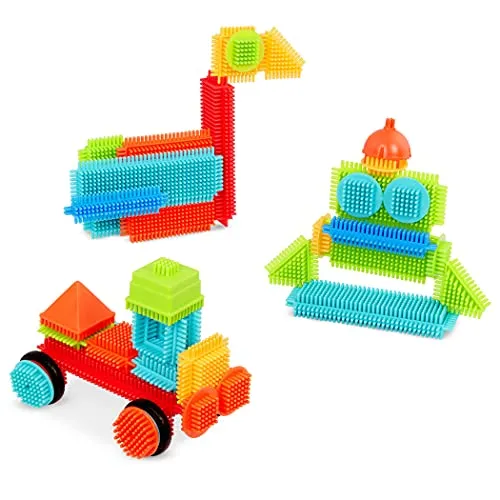 B. Toys 44258 - Bristle Blocks, 50 Teile im Eimer