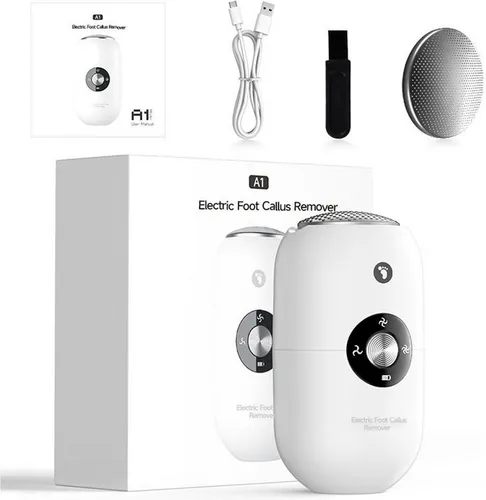 Luckice Elektrischer Hornhautentferner – Premium Fußpflegegerät mit Akku - Erleben Sie professionelle Fußpflege zu Hause mit dem Luckice Hornhautentferner. Nass/Trocken nutzbar, 3 Geschwindigkeitsstufen und IPX6 wasserdicht. Ideal für sanfte und gründliche Hornhautentfernung.