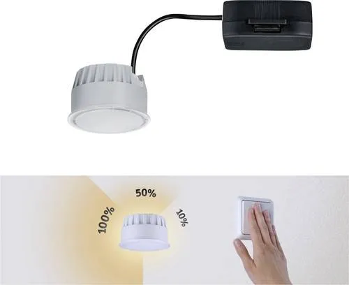Paulmann LED Coin Nova LED-Bad-Einbauleuchte EEK: F (A - G) LED Satin