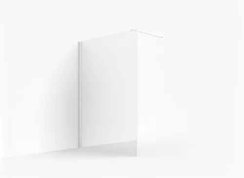 Glaszentrum Hagen Walk-in-Dusche - 40x200 cm Duschabtrennung - Moderne Walk-In Duschwand aus 10 mm ESG Sicherheitsglas, wahlweise Klarglas, Satiniert oder Teil-Satiniert. Bietet elegantes Design und einfache Reinigung dank Nano-Beschichtung. Ideal für freistehende Montage in Ihrem Badezimmer.