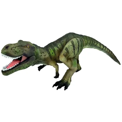 Bullyland 61461 - Spielfigur T-Rex mit beweglichem Maul, ca. 10,5 cm großer Dinosaurier, detailgetreu, PVC-Frei, ideal als Geschenk für Kinder ab 3 Jahren