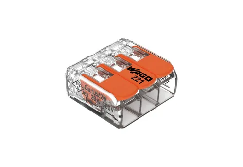 tecuro Klemmen 10x COMPACT-Verbindungsklemme 221-41x