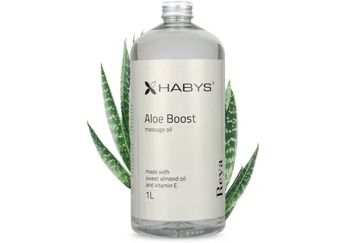 Habys Massageöl REYA Aloe Boost Öl Erfrischende Aloe - Note 1L