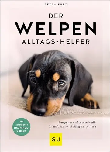 Der Welpen-Alltags-Helfer: Entspannt alle Situationen meistern - Hundeerziehung & -pflege mit zahlreichen Trainingsvideos für einen entspannten Start ins Leben mit Ihrem Welpen.