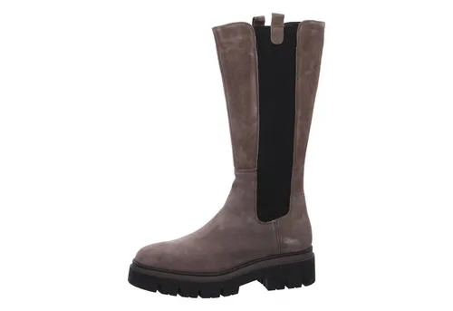 Tamaris Damen 1-1-25632-37 Kniehohe Stiefel, Grey, 37 EU - Wanderschuhe mit modischem Design, ideal für stilvolle Abenteuer und optimalen Tragekomfort.