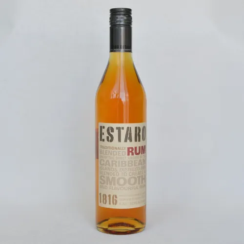 ESTARO Dark Traditionally Blended Caribbean Rum 37,5% 0,7L