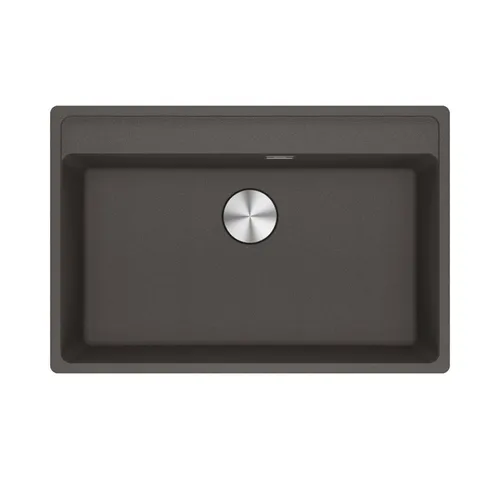 FRANKE Granitspüle Maris MRG 210-72 A Schiefergrau - Flächenbündig einbaubare Franke Granitspüle Maris MRG 210-72 A in elegantem Schiefergrau. Ideal für Stein-Arbeitsplatten, bietet eine hygienische Oberfläche und praktische Ab- und Überlaufgarnitur.